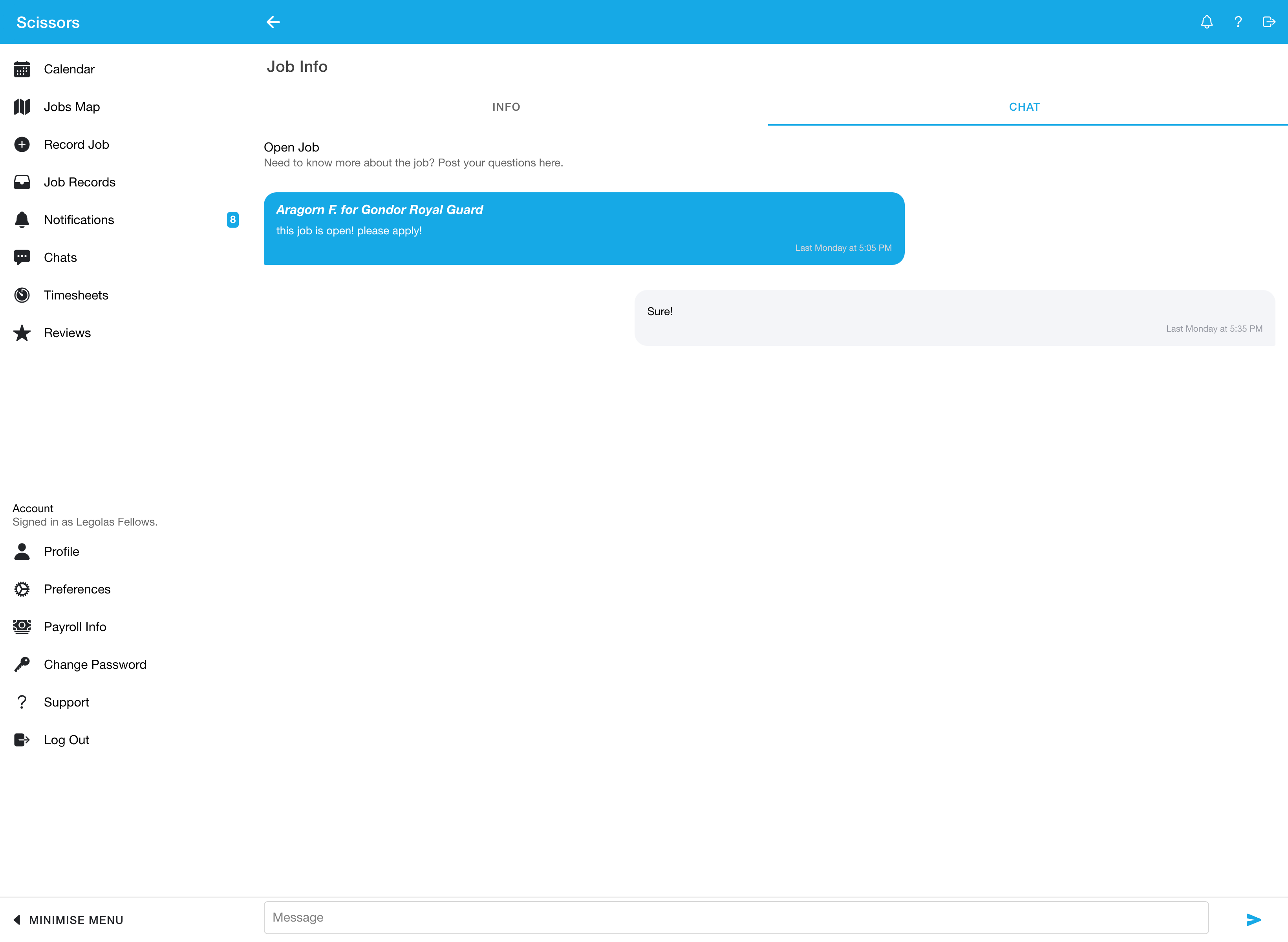 Using the Q&A feature as a worker 3 Using the Q&A feature as a worker 3